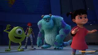 Kingdom Hearts 3 MOVIE | Disney's Monster's Inc. (HIGH FRAME RATE SERIES IN 4K)