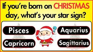 Merry Christmas 2024-2025 | "Christmas Trivia Fun: Can You Answer These Questions? 