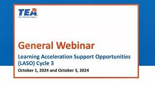 LASO Cycle 3 General Webinar (10.1.24)