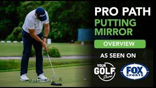 Back 2 Basics Golf PRO PATH Putting Mirror Overview - Fox Sports | Your Golf Show