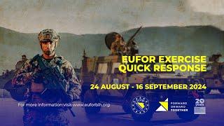 EUFOR Exercise Quick Response 2024