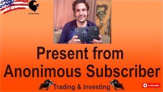 Thanks for this amazing present from anonymous friend in Lion Bull Academy