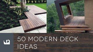 50 Modern Deck Ideas