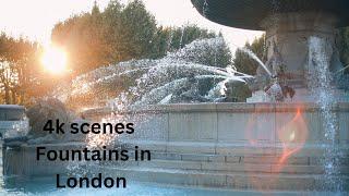 4k FOUNTAINS SHOW IN LONDON