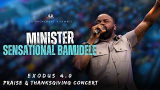 SENSATIONAL BAMIDELE LIVE AT EXODUS PRAISE AND THANKSGIVING CONCERT 4.0 | ENTHRONEMENT ASSEMBLY