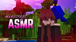  minecraft survival asmr pt. 1 (≧◡≦)  + gum chewing!  ⋆ ˚｡⋆.