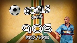 GOALS OF THE 90s | TOP 10 | 97/98 | RETRO FOOTBALL