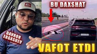 Bu daxshat Vafot etdi  video murojat #america #tiktok #2025 Davron ergashev