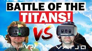 BEST VR Headset in the WORLD? Somnium VR1 OR Varjo XR4? LET'S SETTLE THIS! MSFS & DCS World