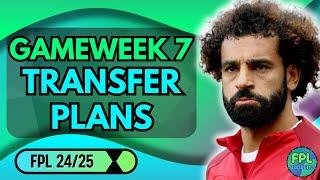 FPL GAMEWEEK 7 TRANSFER PLANS - SELL SALAH FOR DIAZ⁉️ | FANTASY PREMIER LEAGUE 2024/25