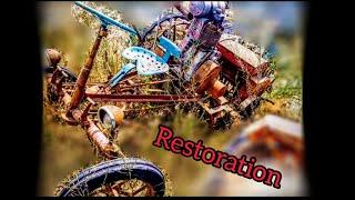 Ruggerini grain drill tractor restoration
