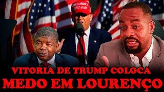 Trump prometeu acabar com a governação de João Lourenço e do MPLA antes de ser eleito presidente