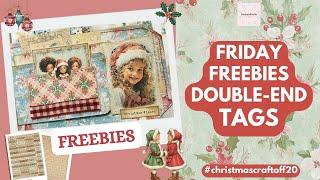 FRIDAY FREEBIES CHALLENGE #christmascraftoff24