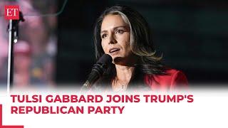 US Elections: Former Democratic congresswoman Tulsi Gabbard joins Donald Trump's Republican Party