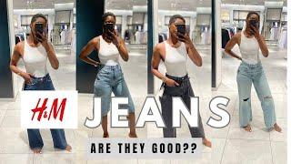 ARE H&M JEANS GOOD? NOMSA’s FITTING ROOM DIARIES *EP.8  southafricanyoutuber #fashion#denim