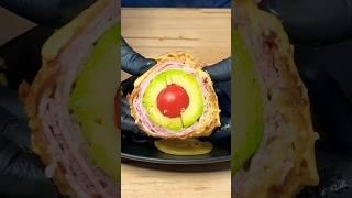 Best lunch  hack! Fried avocado  #shorts #foodie #cooking #breakfast #lunch