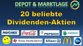 Die besten Aktien 2024 - 20 beliebte Dividenden-Aktien für die Dividenden-Strategie | #mcdonalds