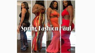 Spring Fashion Haul | Fashion Nova | PrettylittleThing | Diva Boutique | PoshbyV