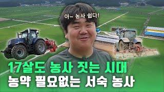 농약도 필요없고 영양제도 드론으로 쏴악~ 과학농업으로 '서숙' 농사 찐 노하우