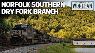 Chasing J66 On Norfolk Southern's Dry Fork Branch