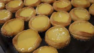 Hong Kong Food Traditional Hong Kong Style Pastry Egg Tart, Honolulu Coffee Shop, 80-year-old brand