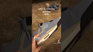 Jordan 4 UNC blue from dhgate #dhgate #dhgateunboxing #shorts