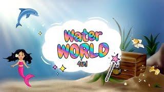 Sleep Meditation for Children | WATER WORLD 4in1 | Sleep Story for Kids