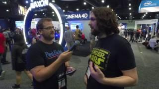 Siggraph 2017 Interview - Cinema 4D & Tutorial Artist David Ariew from Eyedesyn.com