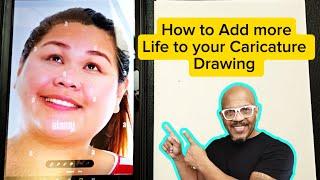 How to add more life to your caricature