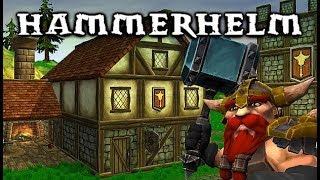 Hammerhelm Gameplay Impressions - Dwarfs Crafting and Building a City!