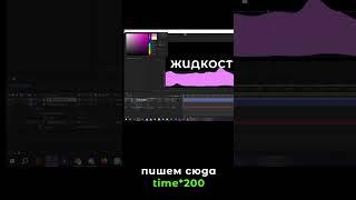 Вязкий текст в AFTER EFFECT за 5 минут/крутая и простая анимация #shorts #aftereffects #афтерэффект