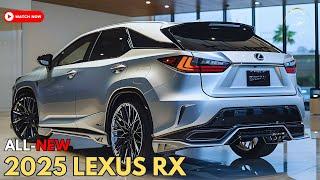 The New 2025 Lexus RX Launched - The Ultimate Luxury SUV with 7-Seat Versatility!