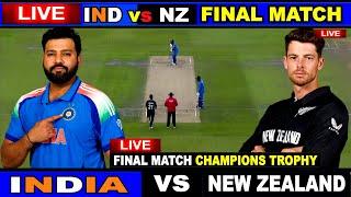 Live: IND vs NZ, Final Match | Live Scores & Commentary | India vs New Zealand | Last 3 Overs