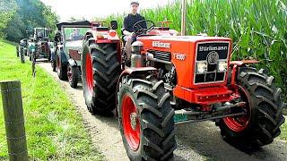 Die berühmtesten Traktoren der Schweiz - Hürlimann Oldtimer in Anreise