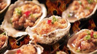 Grilled oyster with garlic | 蒜蓉烤生蚝| Oven version | 烤箱版