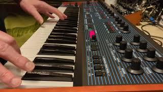 Behringer UBXa Synthesizer - first try out...