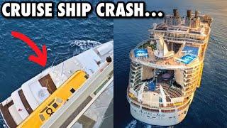 Yacht Crashes Into Royal Caribbean Cruise Ship