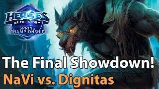 ► Heroes of the Storm Pro Gameplay: Dignitas vs. NaVi - Spring Championship