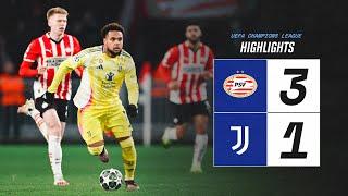 HIGHLIGHTS Playoff UCL | PSV 3-1 Juventus | Our European campaign comes to an end