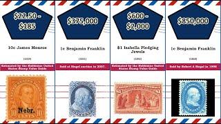 Most Expensive: 65 most expensive (valuable) American stamps