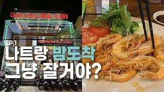 4박5일 나트랑 자유여행 브이로그 밤 도착 새벽까지 여는 맛집, 0.5박 가성비 호텔 추천 [모조인, 바로이] ep.1