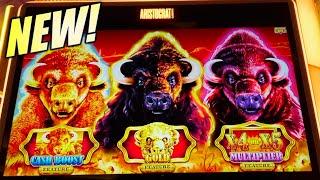 Will you be playing this NEW Buffalo Game? BUFFALO GOLD CASH COLLECTION Slot Machine (Aristocrat)