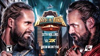 WWE Throwback Wilson: Seth Rollins vs Drew McIntyre World Heavyweight Championship |WrestleMania#WWE