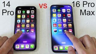 iPhone 16 Pro Max vs 14 Pro - Speed Test