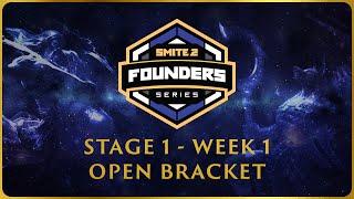 SMITE 2 Founder's Series - Stage 1 Open Bracket - EMEA Week 1