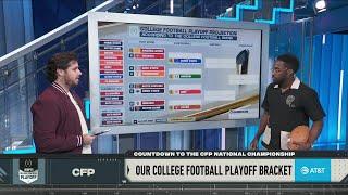 Creating a College Football Playoff Bracket based on Week 14 projections  | The CFP Show