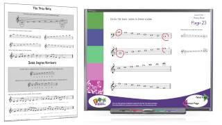 Interactive Music Theory with worksheets