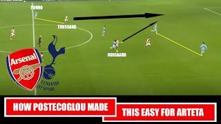 How Ange Made It Too Easy For Arteta: Arsenal 2-1 Tottenham Hotspur | Tactical Analysis