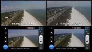 DJI Phantom 2 Vision vs. DJI Phantom 2 Vision+ (Plus) Side-by-Side Comparison, WiFi Range/Stability