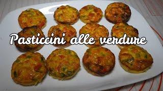 Tortine di verdure salate per una cena veloce e Gustosa